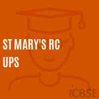 St Mary'S Rc Ups Middle School Logo