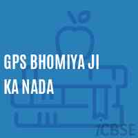 Gps Bhomiya Ji Ka Nada Primary School Logo