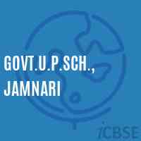 Govt.U.P.Sch., Jamnari Middle School Logo