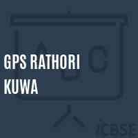Gps Rathori Kuwa Primary School Logo