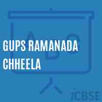 Gups Ramanada Chheela Middle School Logo