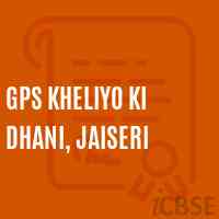Gps Kheliyo Ki Dhani, Jaiseri Primary School Logo