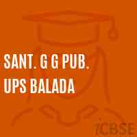 Sant. G G Pub. Ups Balada Middle School Logo