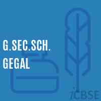 G.Sec.Sch. Gegal Secondary School Logo