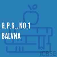 G.P.S., No.1 Balvna Primary School Logo
