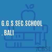 G.G.S.SEC.School. BALI Logo