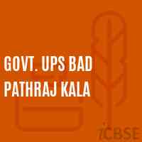 Govt. Ups Bad Pathraj Kala Middle School Logo