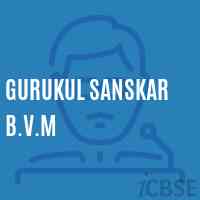 Gurukul Sanskar B.V.M Primary School Logo