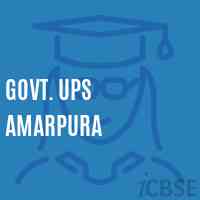 Govt. Ups Amarpura Middle School Logo