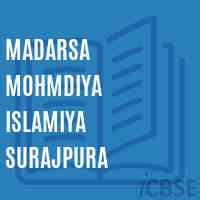 Madarsa Mohmdiya Islamiya Surajpura Primary School Logo