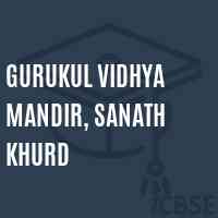 Gurukul Vidhya Mandir, Sanath Khurd Middle School Logo