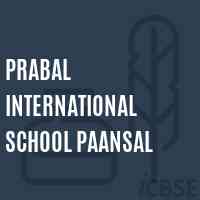 Prabal International School Paansal Logo