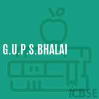 G.U.P.S.Bhalai Middle School Logo