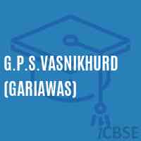 G.P.S.Vasnikhurd (Gariawas) Primary School Logo