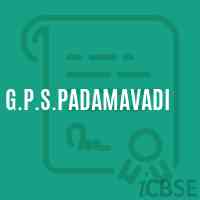 G.P.S.Padamavadi Primary School Logo