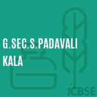 G.Sec.S.Padavali Kala Secondary School Logo