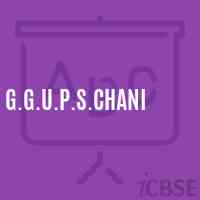 G.G.U.P.S.Chani Middle School Logo