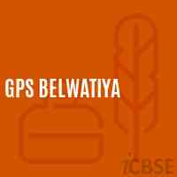 Gps Belwatiya Primary School Logo