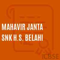 Mahavir Janta Snk H.S. Belahi Secondary School Logo