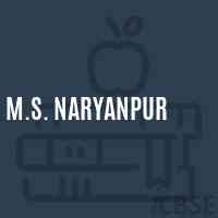 M.S. Naryanpur Secondary School Logo