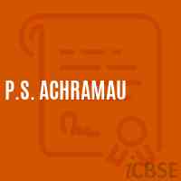 P.S. Achramau Primary School Logo