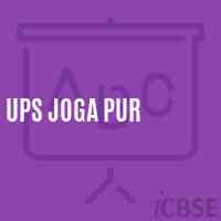 Ups Joga Pur Middle School Logo