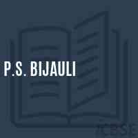 P.S. Bijauli Primary School Logo