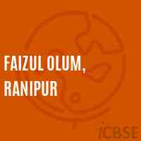 Faizul Olum, Ranipur Middle School Logo