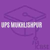 Ups Mukhlishpur Middle School Logo