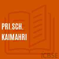 Pri.Sch. Kaimahri Primary School Logo