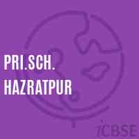 Pri.Sch. Hazratpur Primary School Logo
