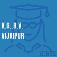 K.G..B.V. Vijaipur Middle School Logo