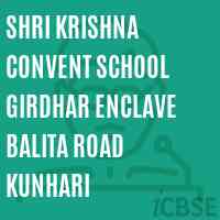 Shri Krishna Convent School Girdhar Enclave Balita Road Kunhari Logo