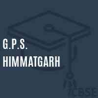 G.P.S. Himmatgarh Primary School Logo
