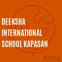 Deeksha International School Kapasan Logo
