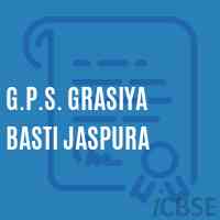 G.P.S. Grasiya Basti Jaspura Primary School Logo