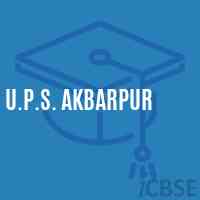 U.P.S. Akbarpur Middle School Logo