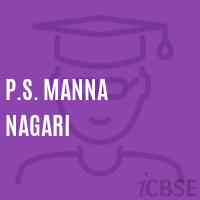 P.S. Manna Nagari Primary School Logo
