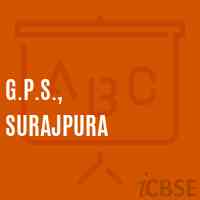 G.P.S., Surajpura Primary School Logo