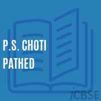 P.S. Choti Pathed Primary School Logo