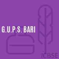 G.U.P.S. Bari Middle School Logo