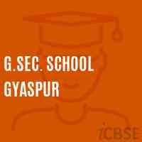 G.Sec. School Gyaspur Logo
