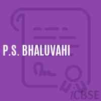 P.S. Bhaluvahi Primary School Logo