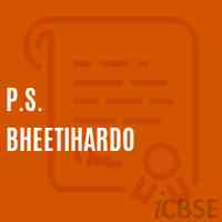 P.S. Bheetihardo Primary School Logo