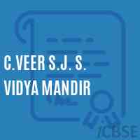 C.Veer S.J. S. Vidya Mandir Primary School Logo