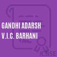 Gandhi Adarsh V.I.C. Barhani High School Logo