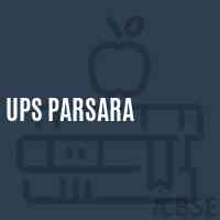 Ups Parsara Middle School Logo