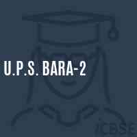 U.P.S. Bara-2 Middle School Logo