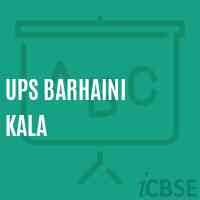 Ups Barhaini Kala Middle School Logo