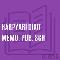 Harpyari Dixit Memo. Pub. Sch Primary School Logo